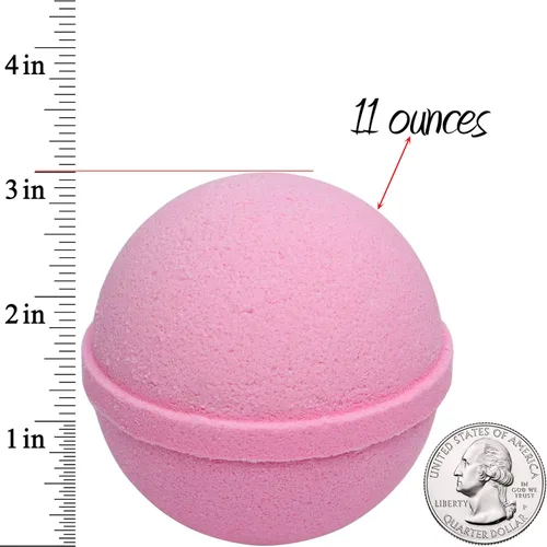 Miniatura 6 de Juego de 2 bombas de baño de poción de amor de sirena con anillo sorpresa en el interior, cada una fabricada en Estados Unidos