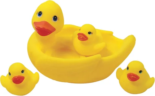 Miniatura 5 de Conjuntos de juguetes de baño de animales para bebé de goma (tiburón)