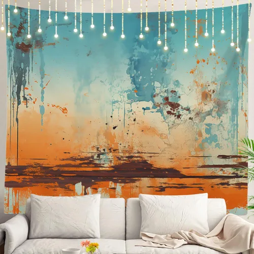 Miniatura 61 de Shrahala Beach Vacation Seaside Relaxation Tapestry, Nautical Summer Getaway Wall Hanging Hd Print Polyester Backdrop For Dorm Room Bedroom 30 X 40