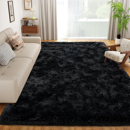 Miniatura 158 de Dssimo - Alfombra superesponjosa para la habitación, alfombra de área moderna, pequeña, suave y acogedora de felpa para niños, niñas y adolescentes