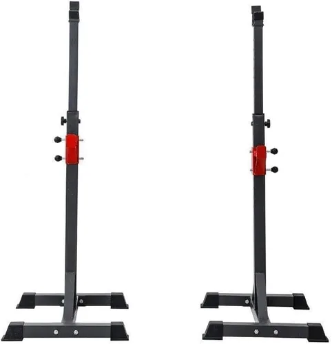 Soporte de barra ajustable para sentadillas, banco de levantamiento de pesas, gimnasio en casa, equipo de fitness