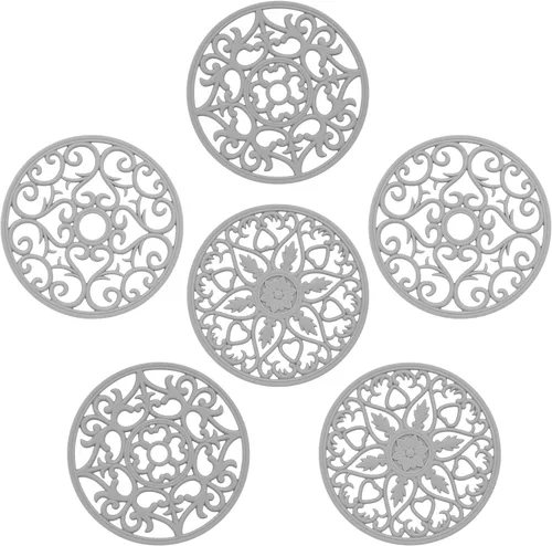 Miniatura 9 de Salvamanteles para platos calientes, salvamanteles de silicona para cocina, salvamanteles de silicona para ollas y sartenes calientes, soporte