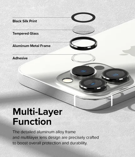Miniatura 4 de Ringke Marco de lente de cámara compatible con iPhone 14 Pro Max protector de lente de cámara y protector de lente de cámara iPhone 14 Pro