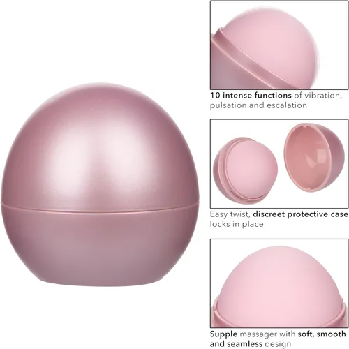 Miniatura 2 de CalExotics Masajeador liso de ópalo, vibrador adulto del juguete del sexo para las mujeres y ella - SE-0008-70-3 Rosado