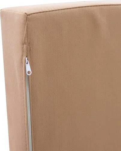 Miniatura 11 de Linon Harris Beige 2 piezas de cojín para rincón con 3 almohadas de acento coordinadas de Linon - Solo se ajusta a la colección Harris Nook