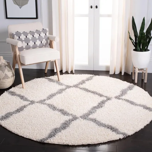 Miniatura 22 de Safavieh - Dallas Shag Collection SGD257A - Alfombra de área con diseño de enrejado de 10 x 14 pies