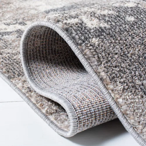 Miniatura 6 de SAFAVIEH Madison Collection - Alfombra de pasillo de 2 pies 2 pulgadas x 6 pies, beige y gris, no desprende pelusa y de fácil cuidado