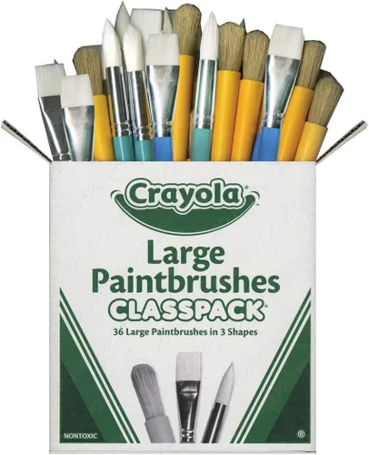 Miniatura 6 de Crayola Pintura Lavable (12 unidades), Juego de Pintura a Granel para Proyectos de Arte para Niños, 16 Oz, Suministros de Manualidades No Tóxicos