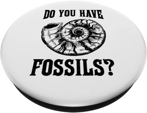 Miniatura 2 de Fossiling Paleontólogo Fósil Colector Fósil Caza PopSockets Estándar PopGrip