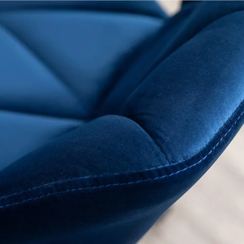 Miniatura 12 de Roundhill Furniture Eldon Diamond - Silla de oficina giratoria ajustable con diseño capitoné, color gris y azul