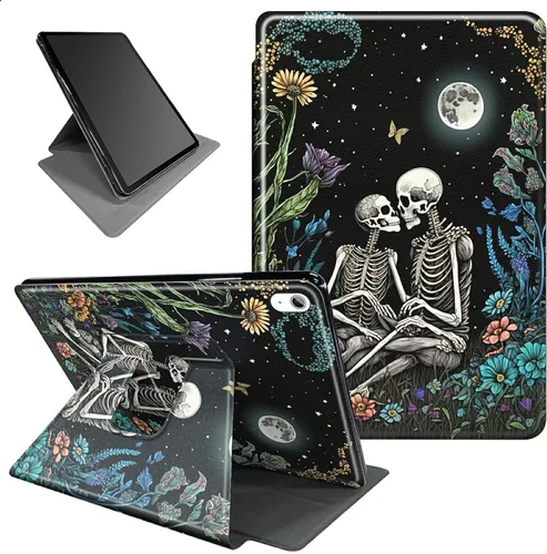 Miniatura 83 de Funda para iPad mini 6 para iPad mini 6ª generación 8.3 pulgadas 2021 360 grados giratorio soporte ligero cubierta inteligente protectora