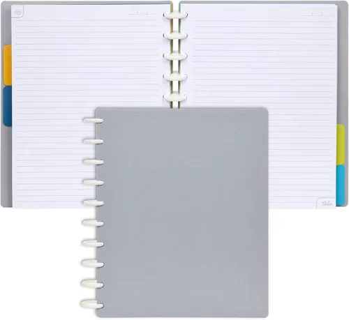 Miniatura 127 de Talia - Cuadernos de notas con tapas, planificador, personalizables, (Azul de Verano, Junior (5.5 pulgadas x 8.5 pulgadas)) Azul verano