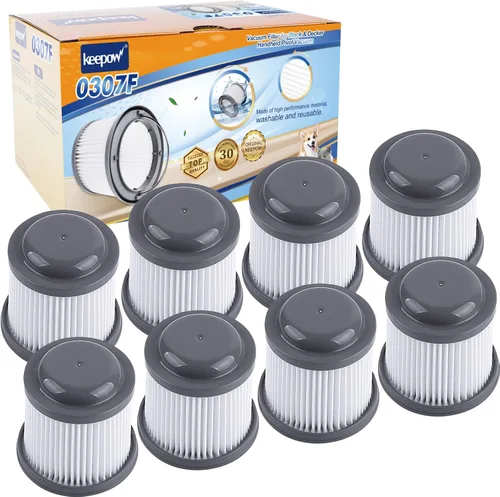 Miniatura 8 de KEEPOW Pivot - Filtro de vacío de repuesto para aspiradora de mano Black and Decker BDH2000PL PHV1410 PHV1810 PHV1210, PVF110, 6