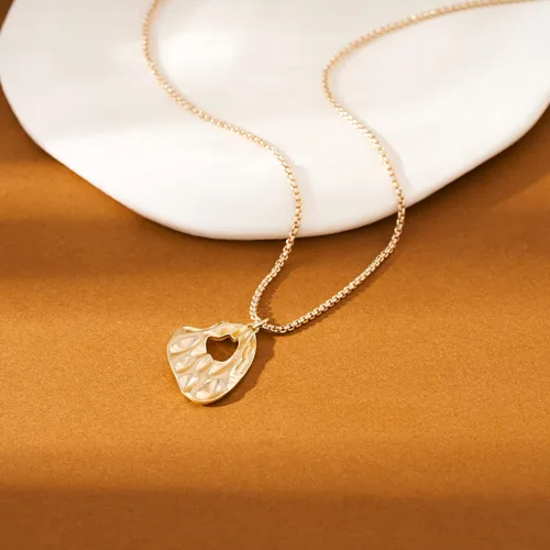 Miniatura 5 de Valloey Rover - Collar de plata de ley chapada en oro de 14 quilates con dije circular con pequeños puntos de circonia cúbica, regalo de joyería