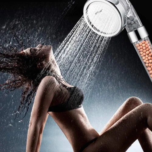 Miniatura 6 de Nosame - Cabezal de ducha, Filtro de alta presión. Ahorra agua, con 3 modos: rociador de mano para ducha de 1.6 GPM para cabello y piel.