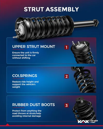 Miniatura 3 de 2 amortiguadores SIZZER Front Struts para xB 2004-2006 172245