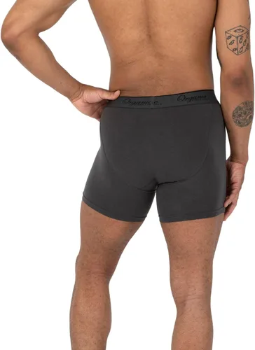 Miniatura 4 de Calzoncillos tipo bóxer para hombre, frescos, suaves, elásticos, éticos, paquete de 3