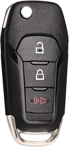 SUPALAND Llavero Plegable de Repuesto Compatible con Ford F-150/F150 2015-2023 F250 F350 2017-2022 Explorer 2016-2022 Ecosport 2018-2021 Ranger
