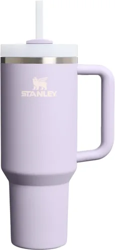 Miniatura 57 de Stanley Quencher H2.0 - Vaso de acero inoxidable con asa, pajilla y tapa FlowState giratoria de 3 posiciones; aislamiento térmico, sin BPA; apto