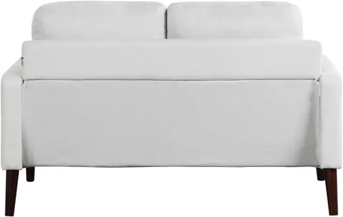 Miniatura 4 de LifeStyle Solutions Nolan - Sofá biplaza, color gris claro