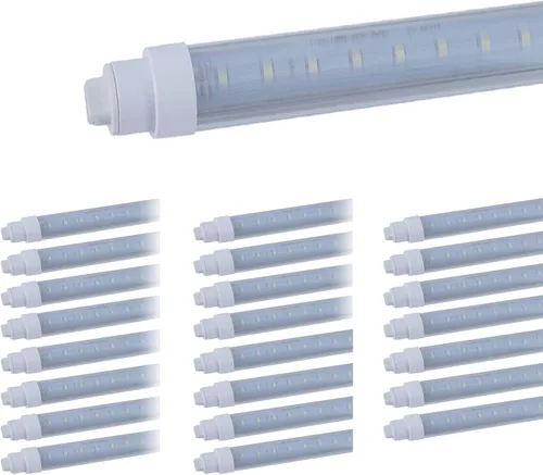 Miniatura 9 de Paquete de 6 T10 7FT 60W LED Tubo de luz de tienda de luz de doble cara 360° giratorio R17D Base Ballast Bypass 7 pies Anuncio Señal Iluminación 2