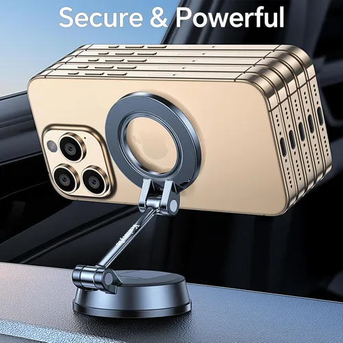 Miniatura 5 de Kaistyle for Magsafe Car Mount【Powerful Suction】 Vacuum Magnetic Phone Holder for Car Phone Holder Mount Suction Cup Phone Mount for Car Dashboard