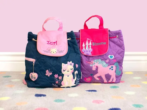 Miniatura 8 de DIBSIES Mochila acolchada personalizada para jardín de infantes, preescolar y guardería, Gato, Niños