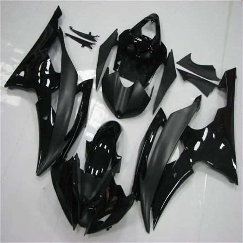 Molde de inyección negro mate brillante para Yamaha 2008-2016 YZF R6 nuevo kit pintado ABS plástico motocicleta carrocería mercado de accesorios