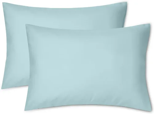 Miniatura 12 de EXQ Home Juego de 2 fundas de almohada de viaje de 13 x 18 pulgadas, fundas de almohada pequeñas para almohadas de bebé de 12 x 16 pulgadas, 13 x 18