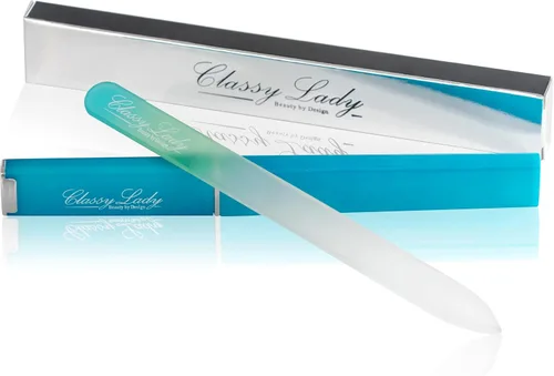 Miniatura 10 de ClassyLady - Lima de uñas de cristal, lima de uñas de vidrio con estuche para el cuidado profesional de las uñas con estuche