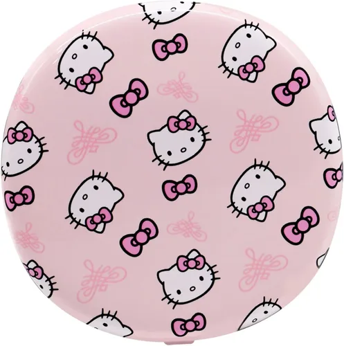 Miniatura 3 de Impressions Vanity Hello Kitty Supercute Signature - Espejo compacto con luz, espejo de maquillaje de viaje con aumento 3X e iluminación LED de luz