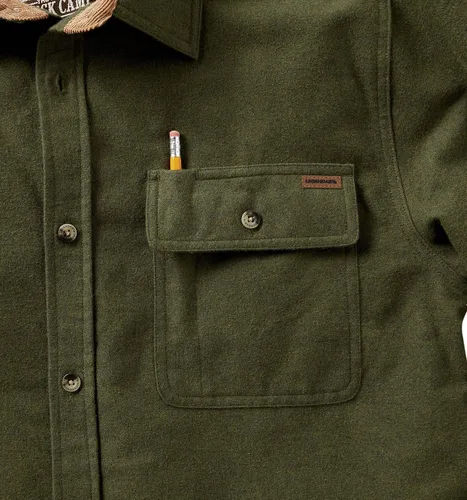 Miniatura 3 de Legendary Whitetails Camisa de franela para hombre Buck Camp