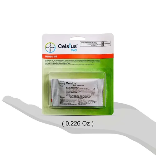 Miniatura 2 de Eliminador de malezas antes y posteriores al césped - Celsius - WG - 0.226 oz - Control de malezas de hoja ancha - Tratamiento de césped - Mata