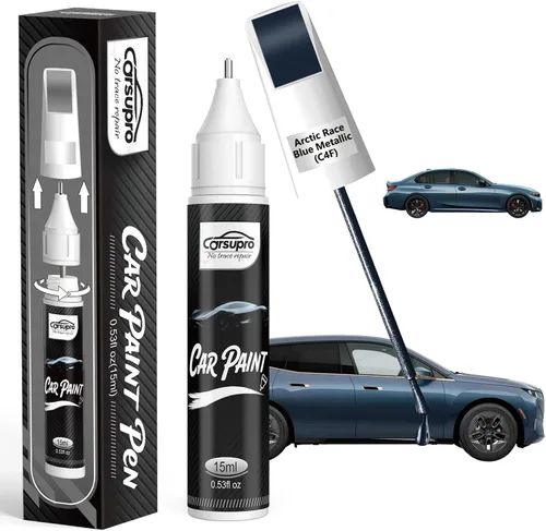 Miniatura 25 de Pintura de retoque para automóviles, pintura de retoque automotriz 2 en 1, reparación de arañazos de pintura de automóvil, fijación rápida precisa