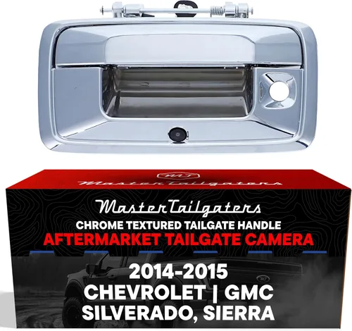 Miniatura 12 de Master Tailgaters Bisel negro para portón trasero con cámara de respaldo de repuesto para Chevrolet Silverado/GMC Sierra (1999-2006) IP68