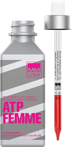 Miniatura 8 de MMUSA Suero de creatina ATP Femme. Aumenta los entrenamientos, la resistencia y la potencia. Sin hinchazón ni deshidratación. Energía rápida para un
