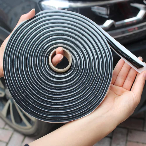 Miniatura 6 de Cinta de butilo de 13 pies/4M para faros delanteros, cinta selladora impermeable de goma de butilo para sellar parabrisas de automóvil, faros