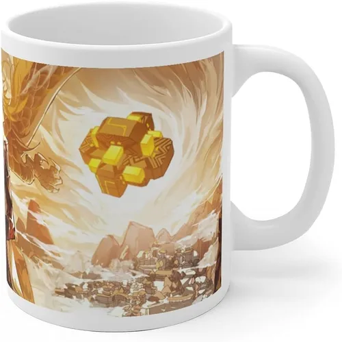 Miniatura 3 de DoubleChin Taza de impacto Genshin - Zhongli