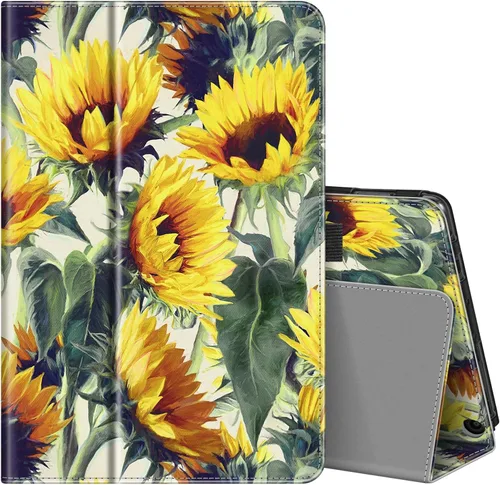 Miniatura 14 de Fintie - Funda tipo libro para tableta Amazon Fire HD 10 y Fire HD 10 Plus (solo compatible con versión de 11ª generación 2021), Funda de pie
