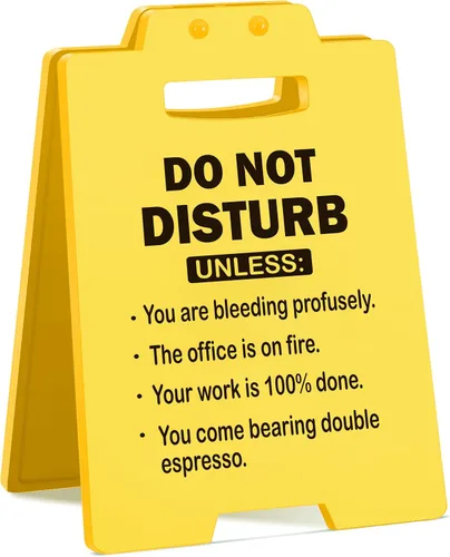 Miniatura 57 de Letrero divertido para escritorio de oficina, placa de humor con texto en inglés "Responder Desk Rates", regalo sarcástico divertido para compañeros