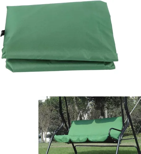 Miniatura 3 de Ejoyous Funda de cojín para columpio de patio, para silla de columpio al aire libre, cubierta de asiento de hamaca de repuesto para columpio de 3