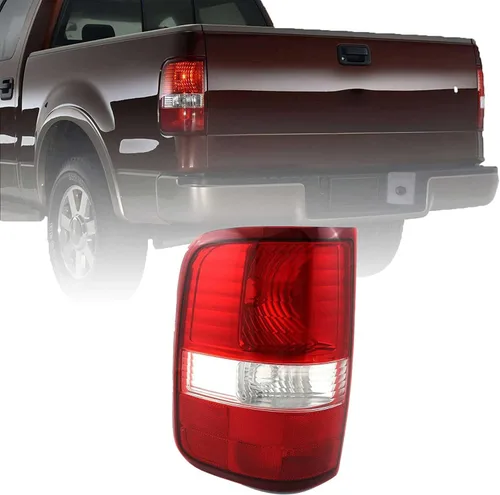 Conjunto de luz trasera para Ford F150 2004 2005 2006 2007 2008 – Se adapta al lado del conductor – Incluye lente y carcasa – DOT, cumple con ISO