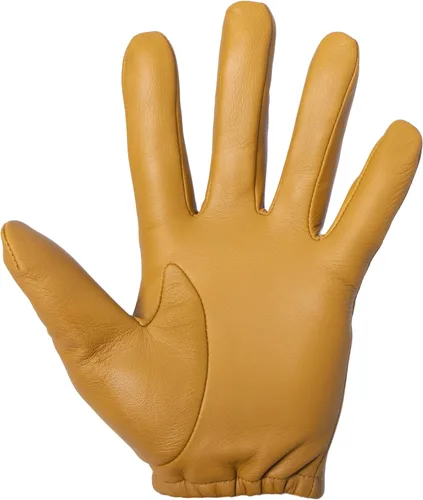Miniatura 7 de Guantes Patrol-X para hombre (100% cuero Cabretta) para conducción táctica de policía, tiros y conducción en motocicleta (finos y sin forro)