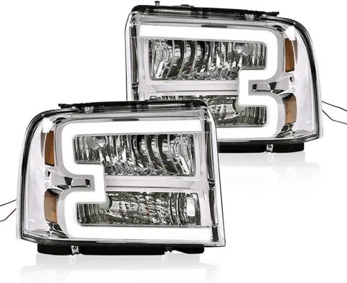 Miniatura 19 de CNNELL Conjunto de faros delanteros compatible con Ford F150 Pickup 2004-2008/Lincoln Mark LT 2006-2008