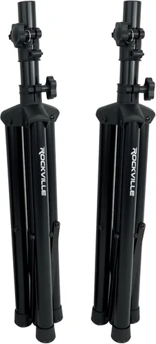 Miniatura 5 de Rockville - Paquete de Sistema PA Mezclador/Amplificador + Altavoces de 10 Pulgadas + Soportes + Micrófonos + Bluetooth, (RPG2X10)