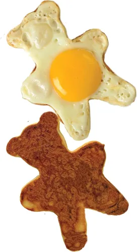 Miniatura 8 de Norpro Anillos redondos antiadherentes para huevos de panqueques, juego de 2, negro