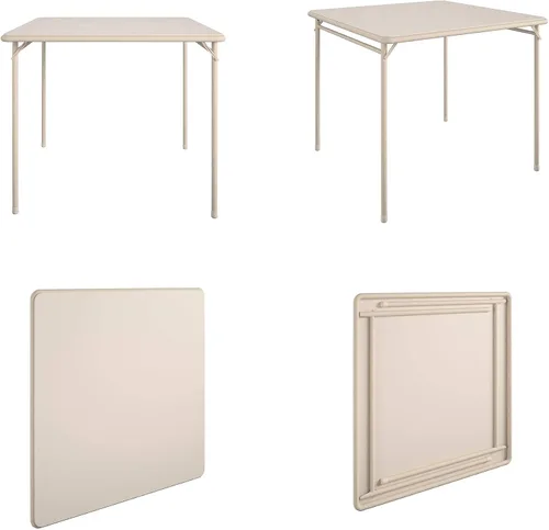Miniatura 7 de Rectángulo vinilo parte superior plegable Cosco Dorel Industries, Tabla de servir, Acero, Blancuzco
