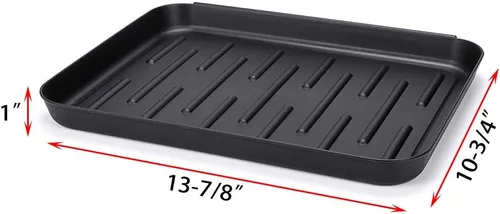 Miniatura 2 de OwnMy Bandeja negra para botas, tapete multiusos para plantas, alimentos para mascotas, perros, cuencos de agua, caja de arena para gatos, tapete