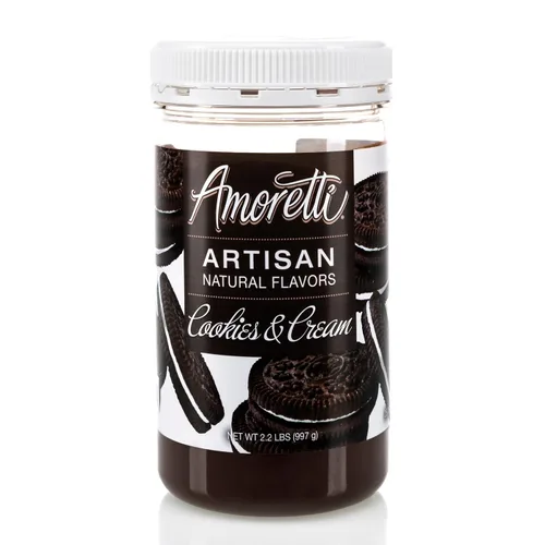 Miniatura 66 de Amoretti - Pasta natural de sabor artesanal de bayas silvestres, 8 onzas, perfecta para helados, bebidas, pasteles y más, sin conservantes, vegana
