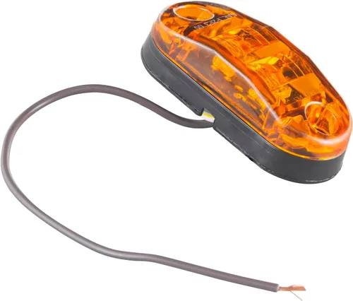Grote 47013 - Luz LED ovalada de 2.5 pulgadas, lente ámbar Naranja